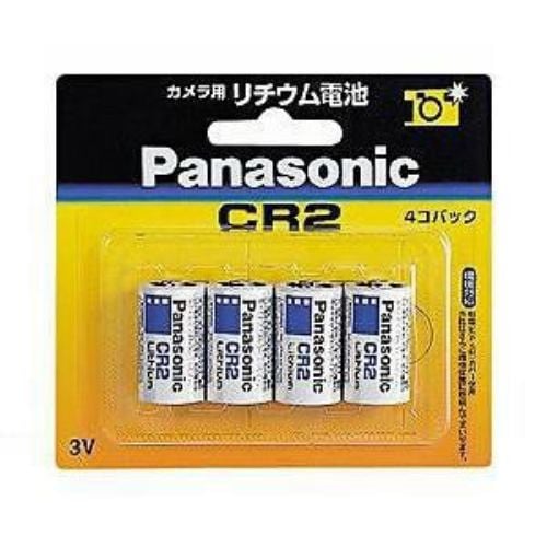 パナソニック CR2W/4P【円筒形リチウム電池】（4個入り）