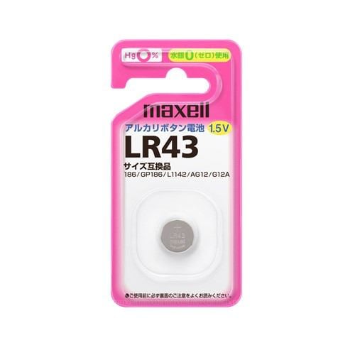 マクセル LR431BS アルカリボタン電池