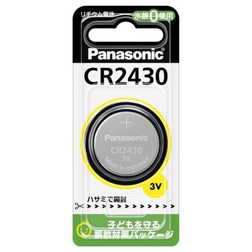 パナソニック CR-2430P コイン形リチウム電池 CR2430P