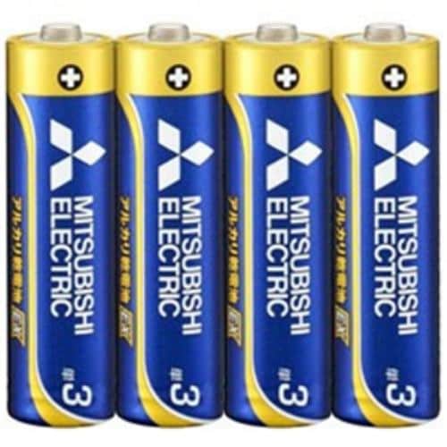 三菱 LR6EXD／4S 【単3形】4本 アルカリ乾電池 「アルカリEX」