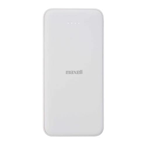 【推奨品】マクセル MPC-CE10000WH モバイルバッテリー 薄型大容量 10000ｍAh ホワイト
