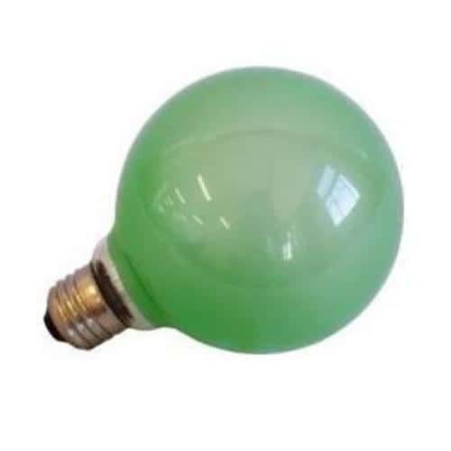 旭光電機工業 G95110V60W(G) バルーンカラー電球 グリーン