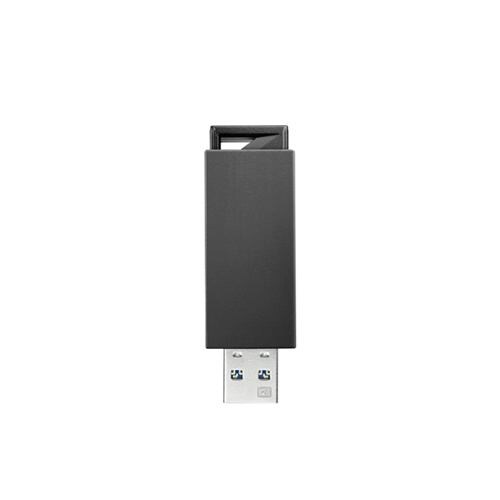 IOデータ U3-PSH64G／K USB 3.0／2.0対応 USBメモリー 64GB ブラック