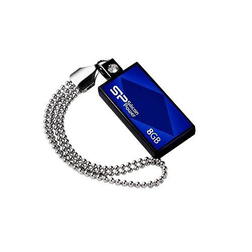 シリコンパワー SPJ008GU2810B USBメモリ Touch 810 8GB ブルー