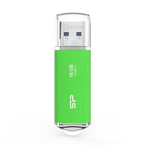 シリコンパワー SPJ016GU3B02G USBメモリ Blaze B02 16GB グリーン