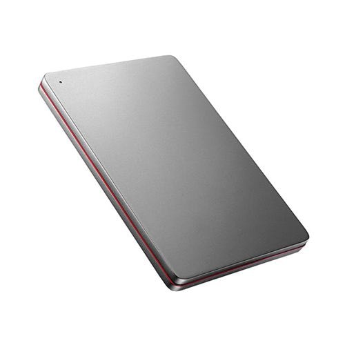 IOデータ HDPX-UTS1K USB 3.0／2.0対応 ポータブルハードディスク「カクうす」 Black×Red 1TB