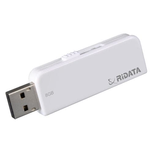 RiDATA RI-ID48U008WH USBメモリー USB2.0  8GB ホワイト