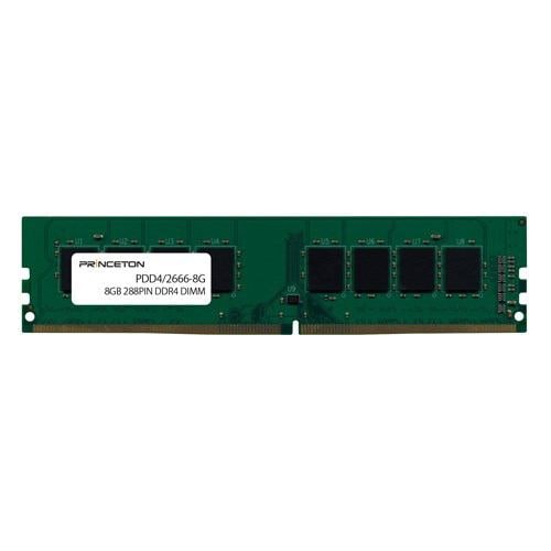 プリンストン PDD4／2666-8G 8GB PC4-21300(DDR4-2666) 288PIN UDIMM 