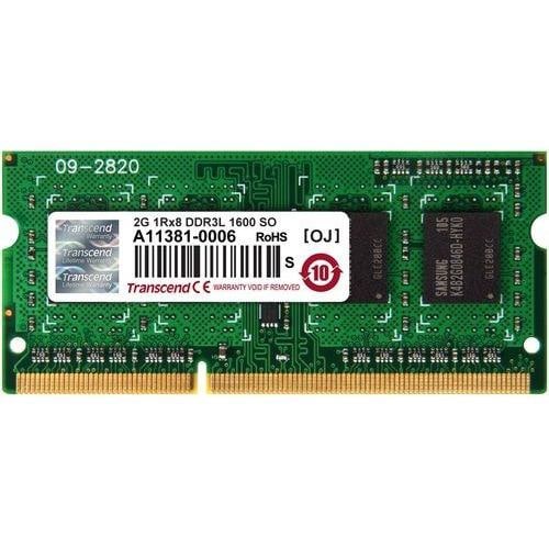 トランセンド・ジャパン 2GBメモリ DDR3L-1600 SO-DIMM CL11 1Rx8 TS256MSK64W6N TS256MSK64W6N