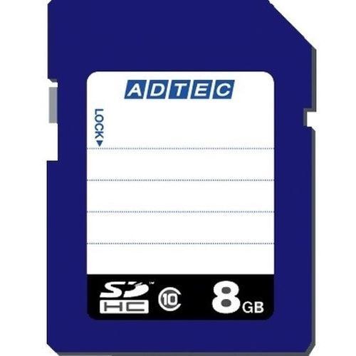 アドテック SDHCカード 8GB データ復旧サービス付き AD-SDTH8G／10 AD ...