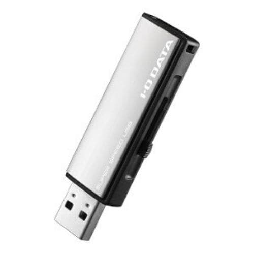 IOデータ U3-AL16GRWS USBメモリ ホワイトシルバー 16GB USB3.1 USB TypeA スライド式
