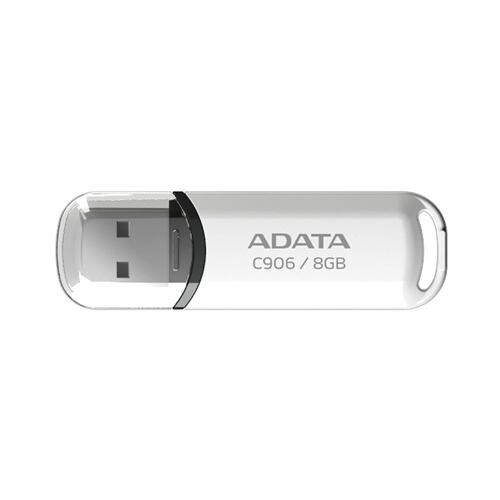 ADATA AC906-8G-RWH-JP USB2.0対応 USBメモリ  8GB ホワイト