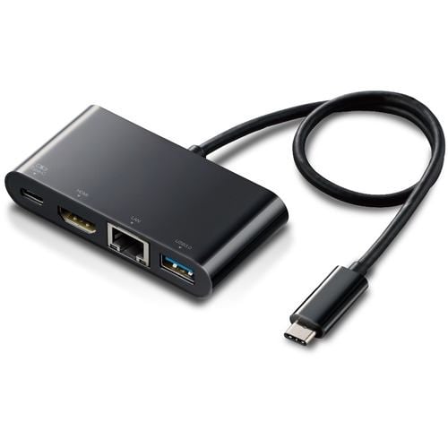 エレコム DST-C09BK USB Type-C接続ドッキングステーション(HDMI)   BK