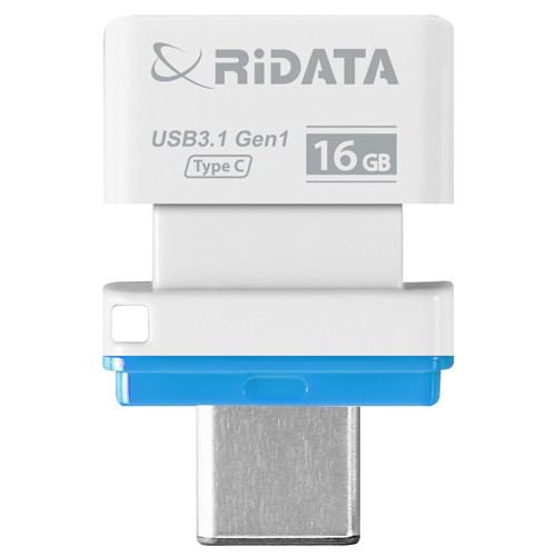 RiDATA RI-HT2U3116BKR USBメモリー USB3.1(Gen1)・USB2.0互換 TypeC-A