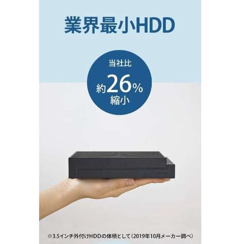 外付けハードディスク アイオーデータ機器 4TB HDCZ-UTL4KC USB 3.1 