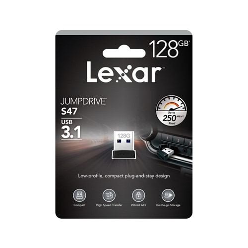 Lexar LJDS0470128G-BNBNJ USB 3.1 Jump Drive S47 USBフラッシュドライブ 128GB