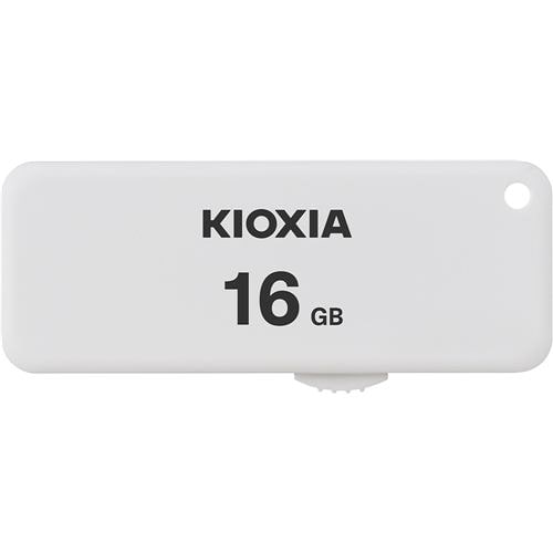 【推奨品】KIOXIA KUS-2A016GW USBフラッシュメモリ Trans Memory U203 16GB ホワイト