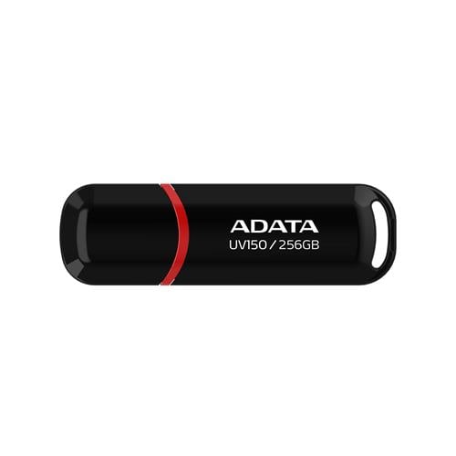 ADATA AUV150-256G-RBK32-JP USB3.2(Gen1) USB3.1(Gen1) USB3.0対応 USBメモリ ADATA UV150 256GB ブラック
