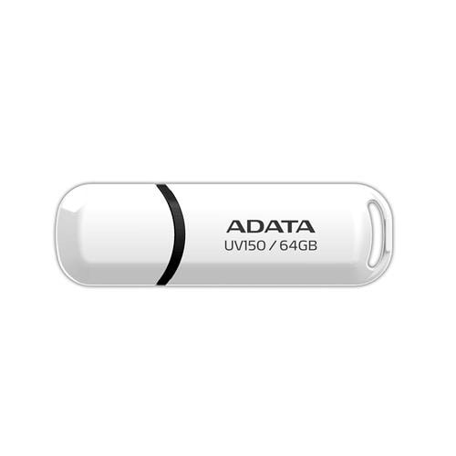 ADATA AUV150-64G-RWH32-JP  USB3.2(Gen1) USB3.1(Gen1) USB3.0対応 USBメモリ ADATA UV150 64GB ホワイト