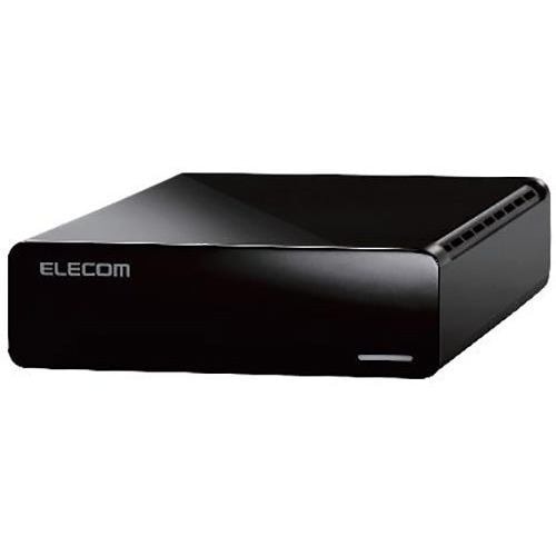 エレコム 外付けハードディスク 4TB ELD-FTV040UBK
