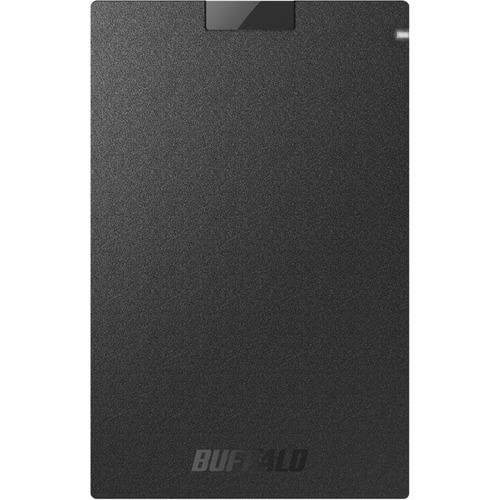 BUFFALO SSD-PGC2.0U3-BC BLACK 外付けSSD