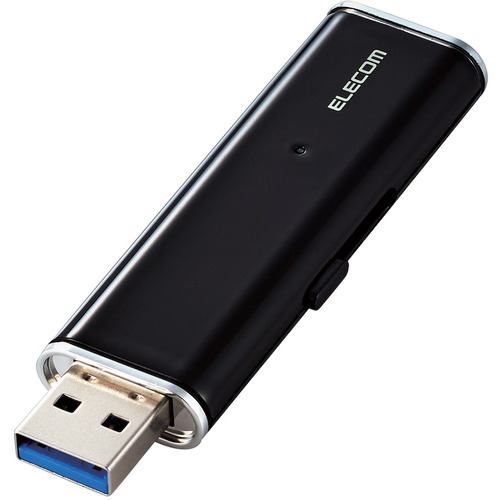 エレコム ESD-EMN0128GBKR 外付けSSD ポータブル USB3.2(Gen1)対応 超小型 128GB ブラック