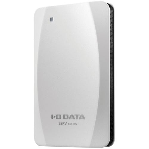 I-O DATA I-O DATA アイ・オー・データ ポータブルSSD 250GB SSPV-USC250W ホワイト [管理:1000028267]