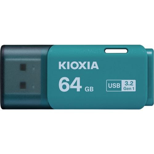 【推奨品】KIOXIA KUC-3A064GL USBメモリ Trans Memory U301 64GB ブルー KUC3A064GL