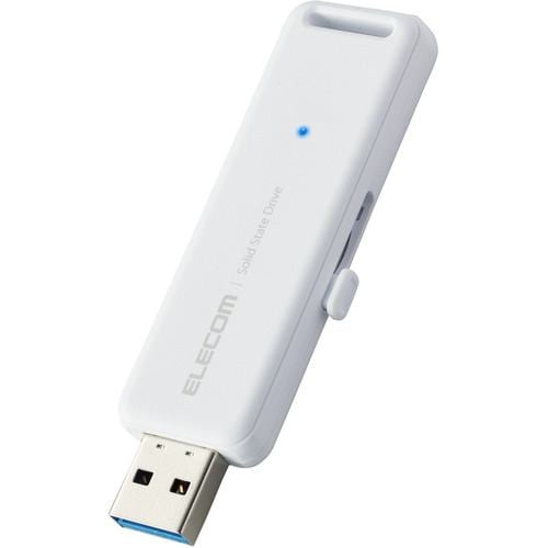 エレコム ESD-EMB0250GWH 外付けSSD 250GB USB3.2 ホワイト ESDEMB0250GWH