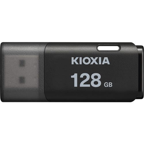 【推奨品】KIOXIA KUC-2A128GK USBメモリ TransMemory U202 128GB ブラック KUC2A128GK
