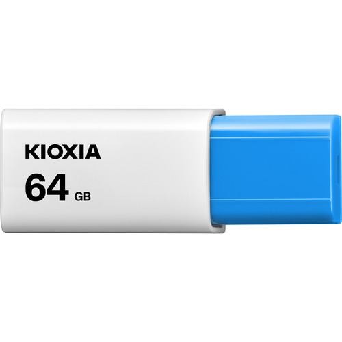 KIOXIA KUN-3A064GLB USBメモリ Windows/Mac対応 TransMemory U304 64GB ライトブルー