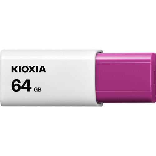 【推奨品】KIOXIA KUN-3A064GR USBメモリ Windows／Mac対応 TransMemory U304 64GB マゼンタ
