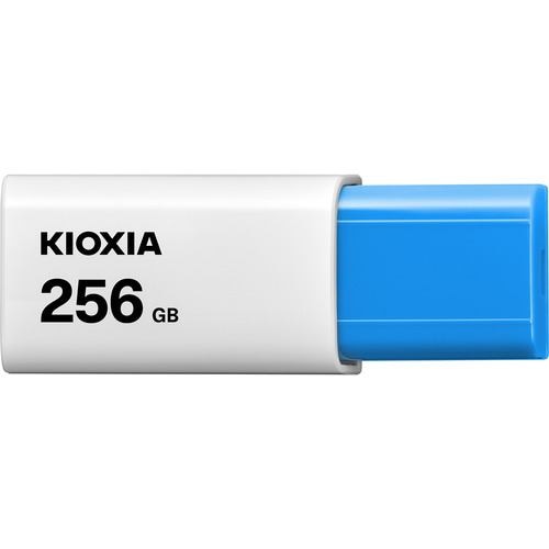 【推奨品】KIOXIA KUN-3A256GLB USBメモリ Windows／Mac対応 TransMemory U304 256GB ライトブルー