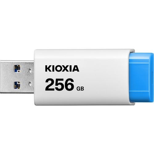 【推奨品】KIOXIA KUN-3A256GLB USBメモリ Windows／Mac対応 TransMemory U304 256GB ライトブルー