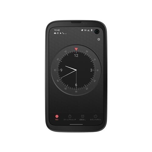 BALMUDA バルミューダ X01A-BK ／ BALMUDA Phone Black／SIMフリー／4.9インチ／ブラック／5G対応