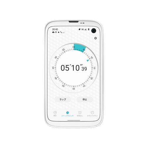BALMUDA バルミューダ X01A-WH ／ BALMUDA Phone White／SIMフリー