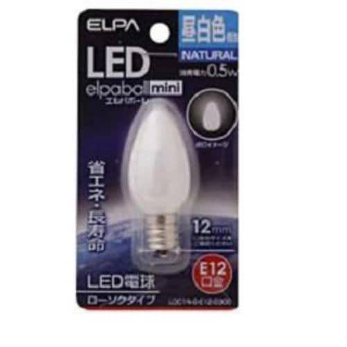 ELPA LDC1N-G-E12-G300 LED装飾電球 ローソク球形 E12 昼白色