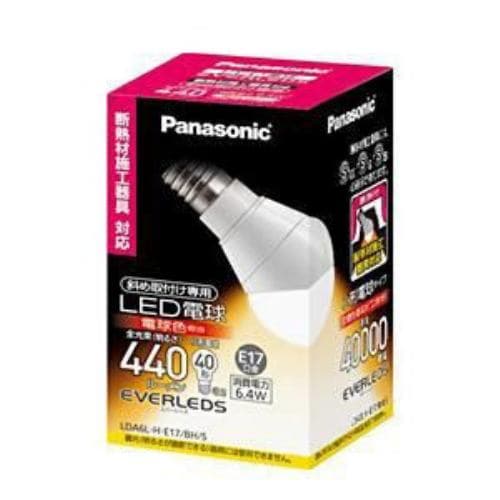 Panasonic LED電球EVERLEDS(小型電球形・全光束440lm・電球色相当