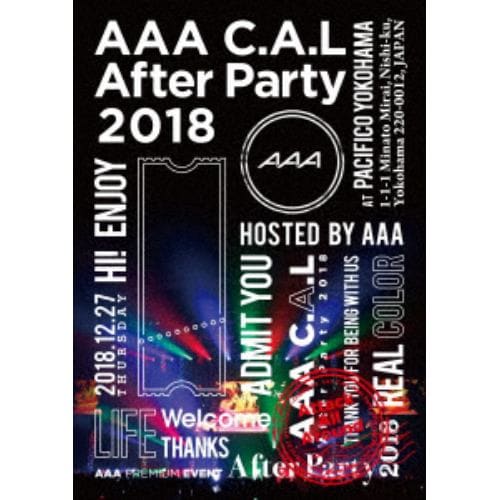 【BLU-R】AAA C.A.L After Party 2018