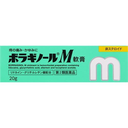 【第2類医薬品】天藤製薬 ボラギノールM軟膏 (20g)
