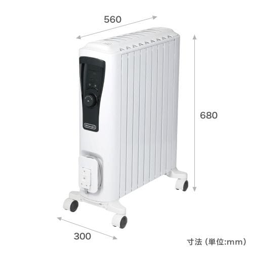 デロンギ オイルヒーター TRS1015EC 1500W 輻射熱 10畳 暖房器