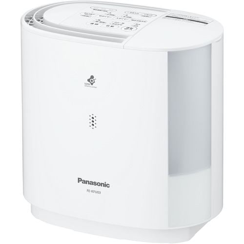 Panasonic FE-KFU03-W ヒーターレス気化式加湿機（中小容量タイプ） ホワイト