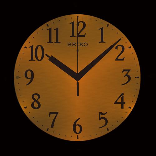 セイコークロック KX381S 夜でも見える 電波掛け時計 | ヤマダウェブコム