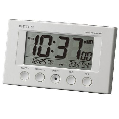 リズム時計 8RZ166SR03 RHYTHM フィットウェーブスマート 温度・湿度
