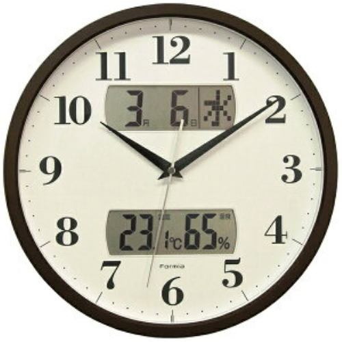 保土ヶ谷電子販売 HWC001 壁掛け時計 Formia（フォルミア）