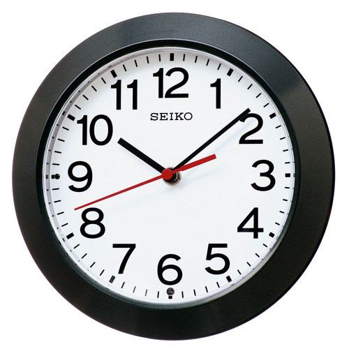 セイコークロック KX241K 電波掛置兼用時計 SEIKO 黒メタリック塗装 | ヤマダウェブコム