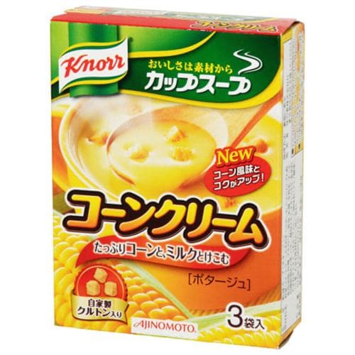 味の素  クノールカップスープコーンクリーム  3袋