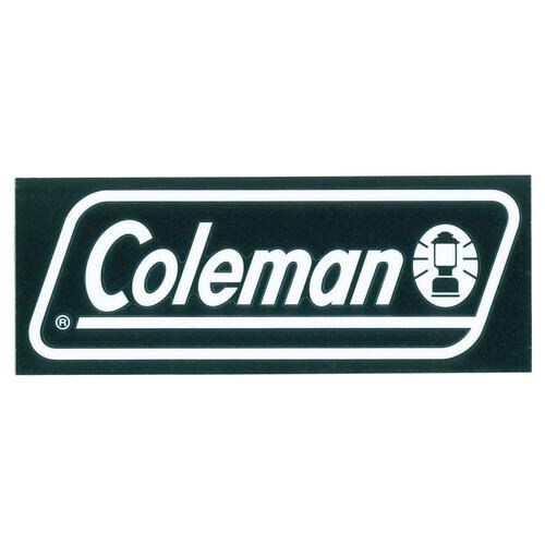 コールマン 2000010522 オフィシャルステッカーS  ブラック