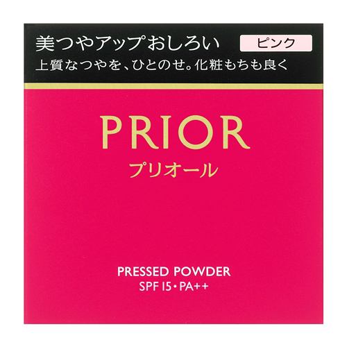 資生堂（SHISEIDO） プリオール ベースメーク 美つやアップおしろい ピンク (9.5g)