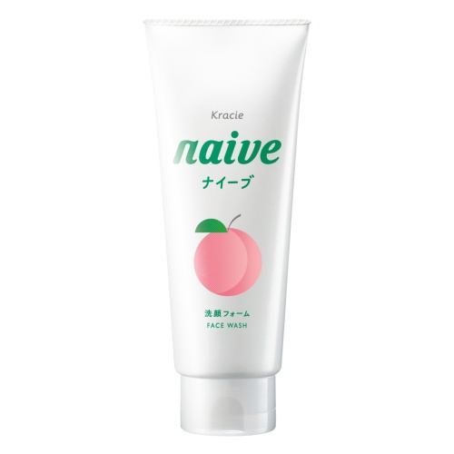 クラシエ（Kracie） ナイーブ (naive) 洗顔フォーム 桃の葉エキス配合 (130g)